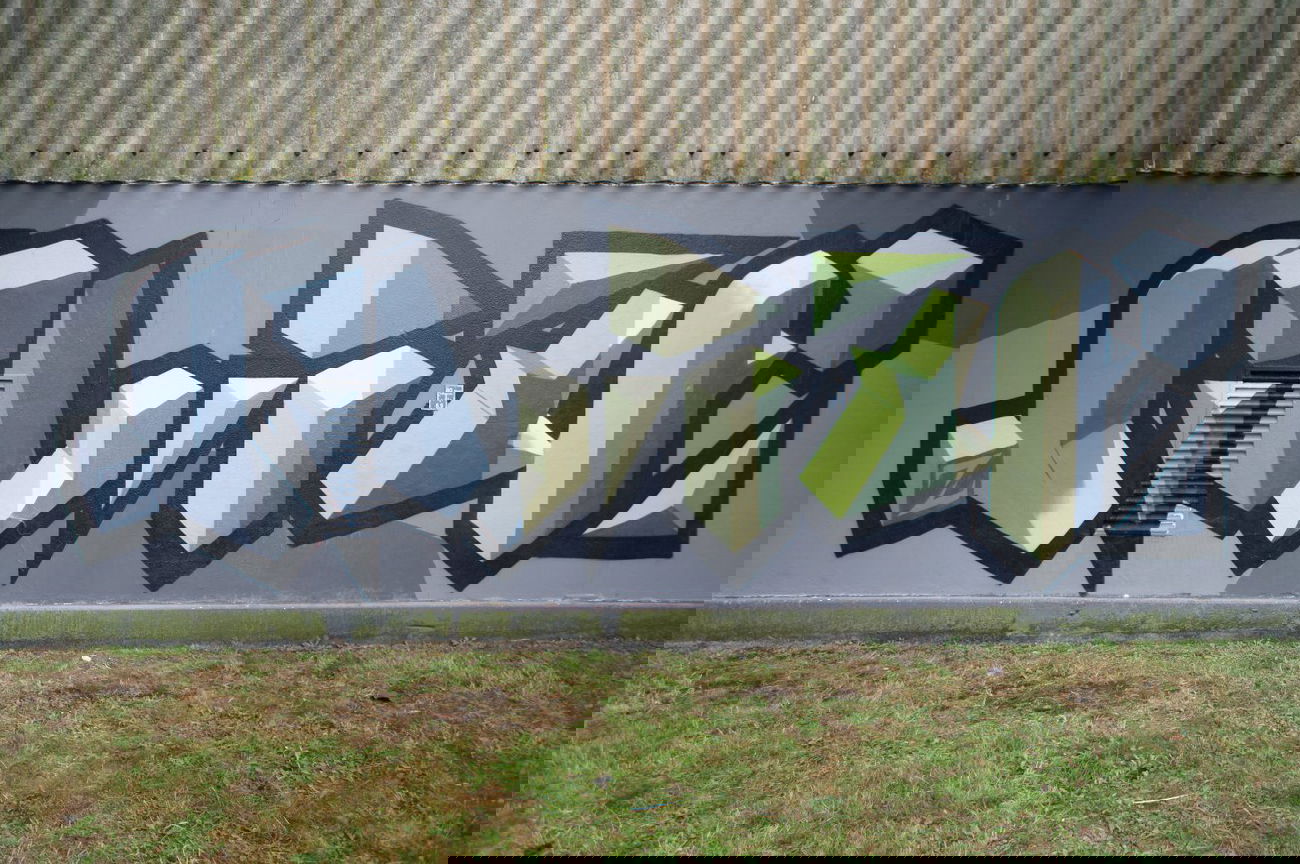 Graffiti Wall in Bremerhaven - Photo by Glaze - glaze (2014)