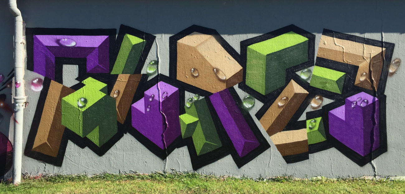 Graffiti Wall in Dessau-roßlau - Photo by Glaze - glaze, dessau (2016)