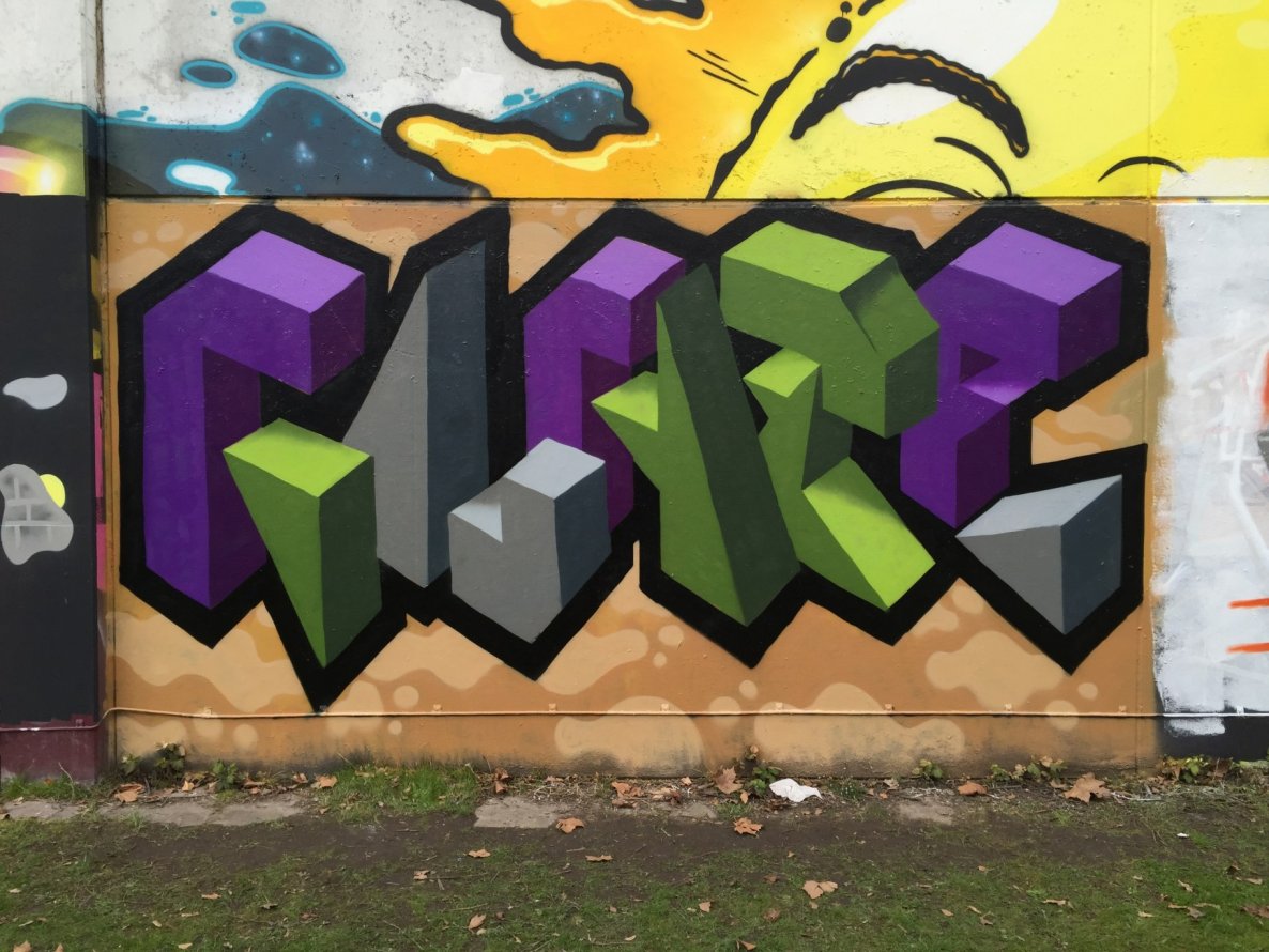 Graffiti Wall in Hamburg - Photo by Glaze - glaze (2015)