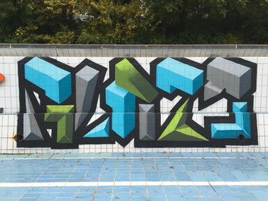 Graffiti Wall in Hamburg - Photo by Glaze - glaze (2015)