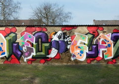 Graffiti Wall in Kreis Pinneberg - Photo by Glaze - glaze, careo (2015)