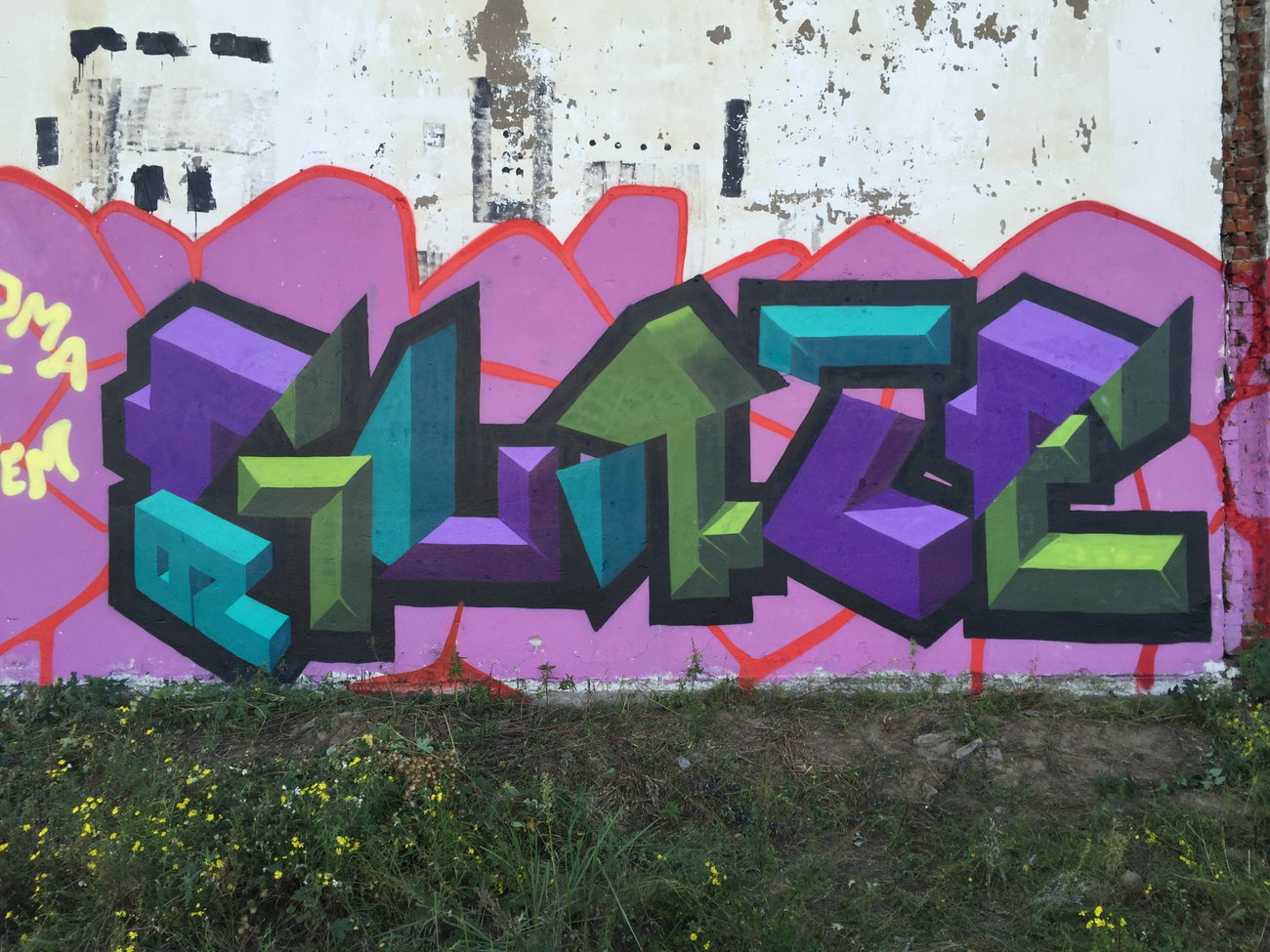 Graffiti Wall in Hamburg - Photo by Glaze - glaze (2015)