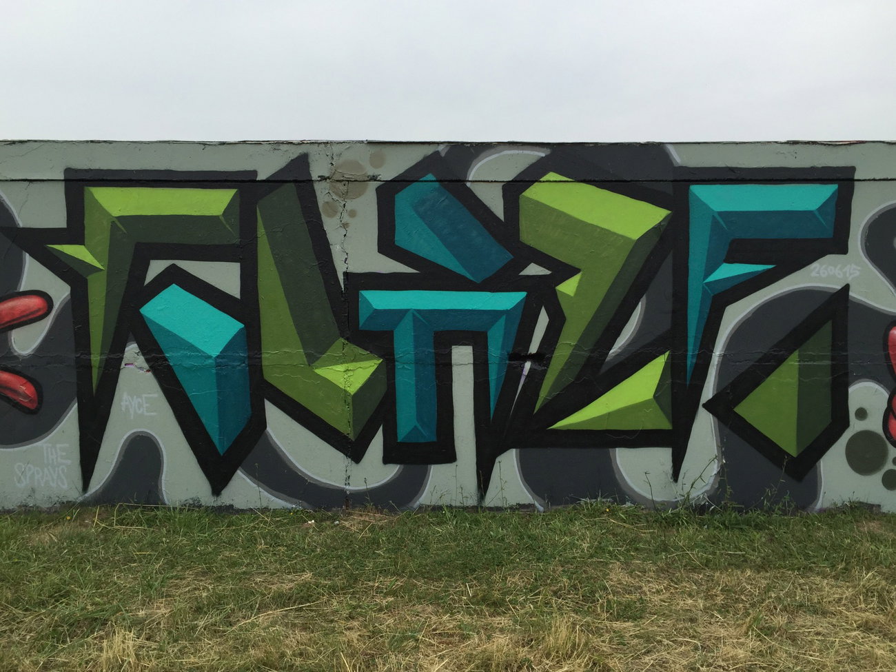 Graffiti Wall in Deutschland - Photo by Glaze - glaze, halle (2015)