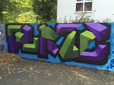 Graffiti Wall in Hamburg - Photo by Glaze - glaze (2015)