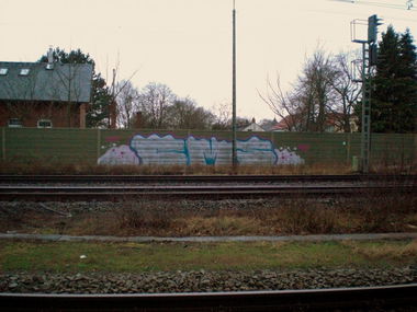 Graffiti Bombing - Photo by Goal1312 - cms, bremerhaven (2013)