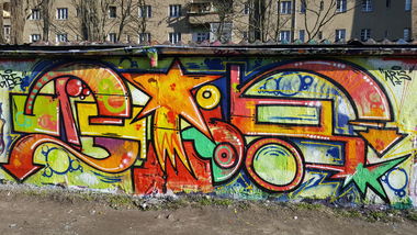 Graffiti Wall in Rohrberg - Photo by GoldenBrownS - GBS, ARS, AR (2017)