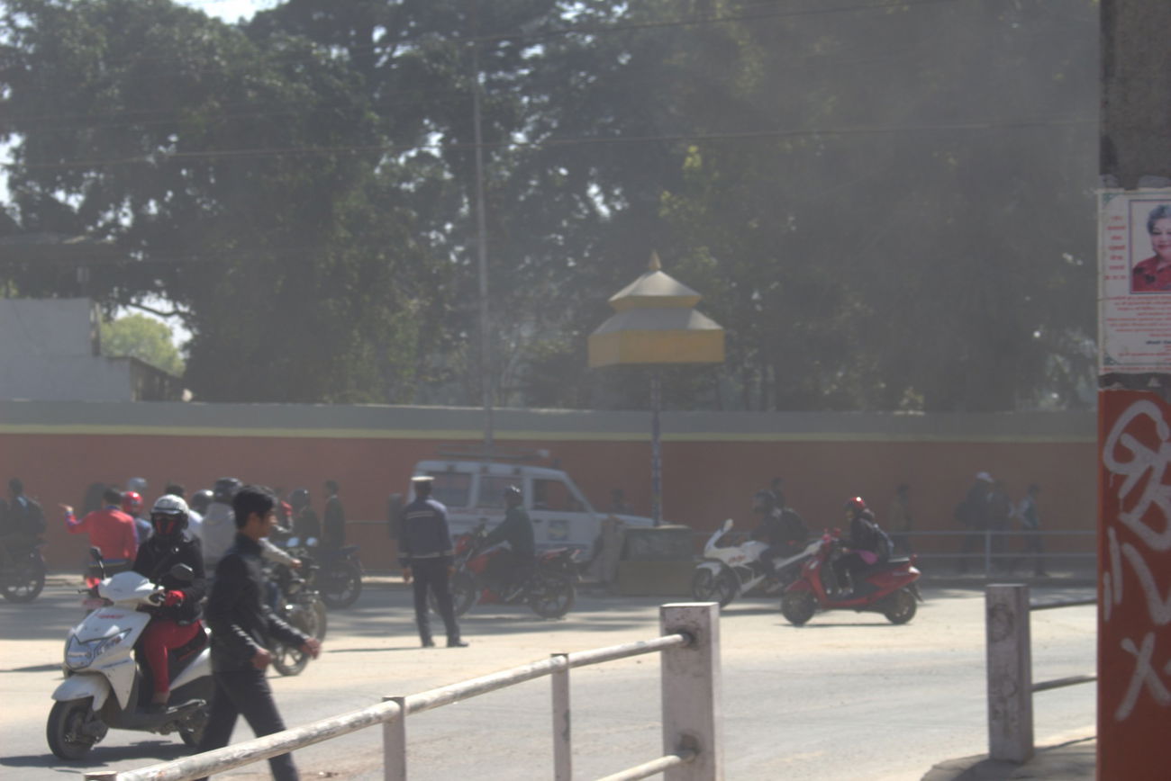 Graffiti Wall in Kathmandu - Photo by GoldenBrownS - GBS, Wall, Tag (2014)