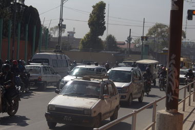 Graffiti Wall in Kathmandu - Photo by GoldenBrownS - GBS, Wall, Tag (2014)