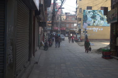 Graffiti Wall in Nepal - Photo by GoldenBrownS - NEPAL;, STREET;, GBS; (2015)