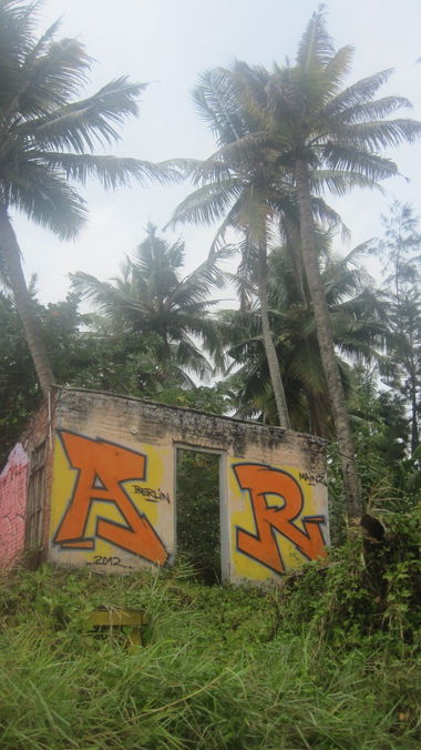 Graffiti Wall in Thiruvananthapuram - Photo by GoldenBrownS - GBS, AR, ARS (2012)