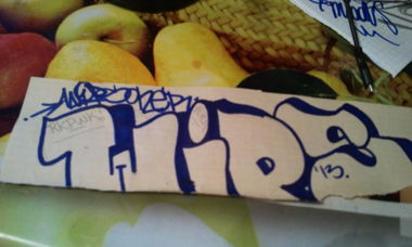 Graffiti Sketch in Canada - Photo by Gone