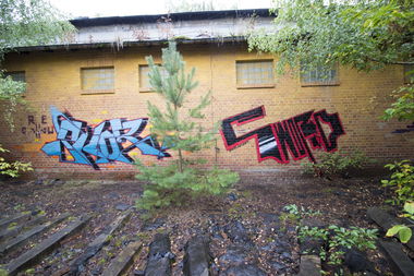 Graffiti Wall - Photo by Goodfellaz - Pkor, sword
