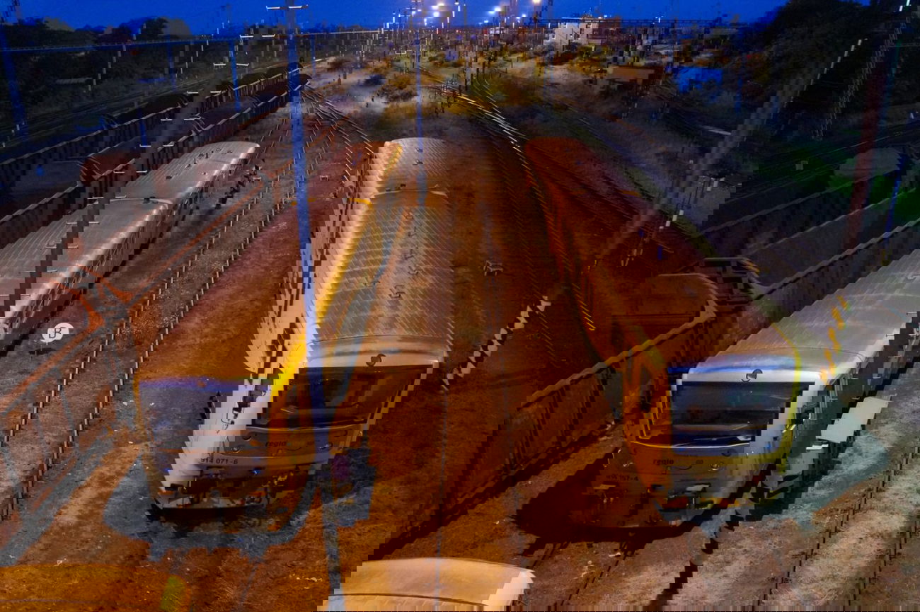 Graffiti Train in Prague - Photo by Goodfellaz (2014)