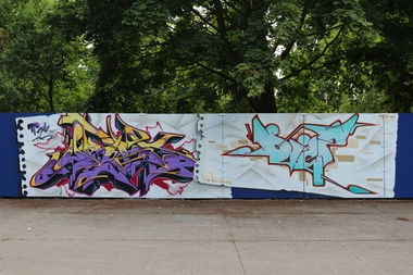 Graffiti Wall - Photo by Goodfellaz - Urok, Dies