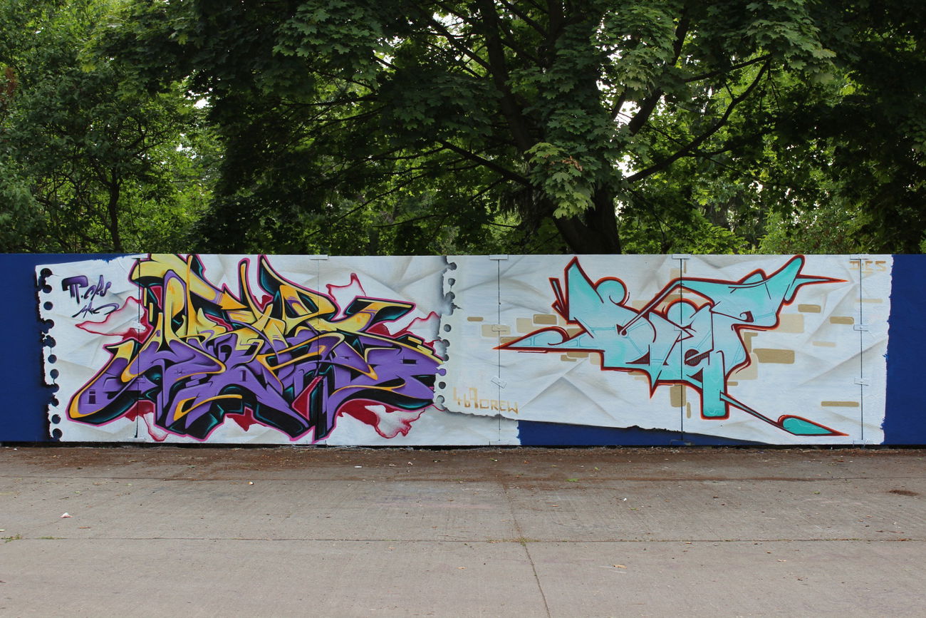 Graffiti Wall - Photo by Goodfellaz - Urok, Dies