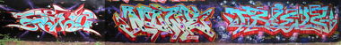 Graffiti Wall - Photo by Goodfellaz - Dies, Nowe, Trieb