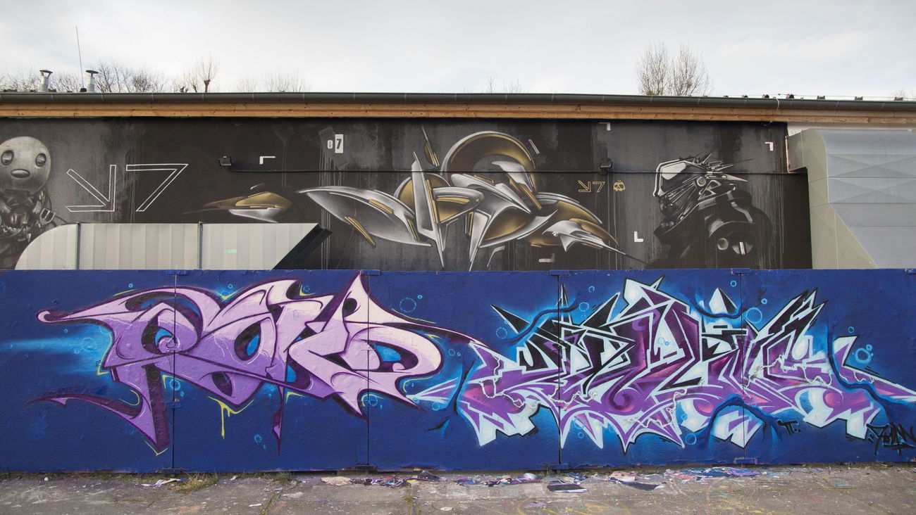 Graffiti Wall - Photo by Goodfellaz - Rakd, Holm