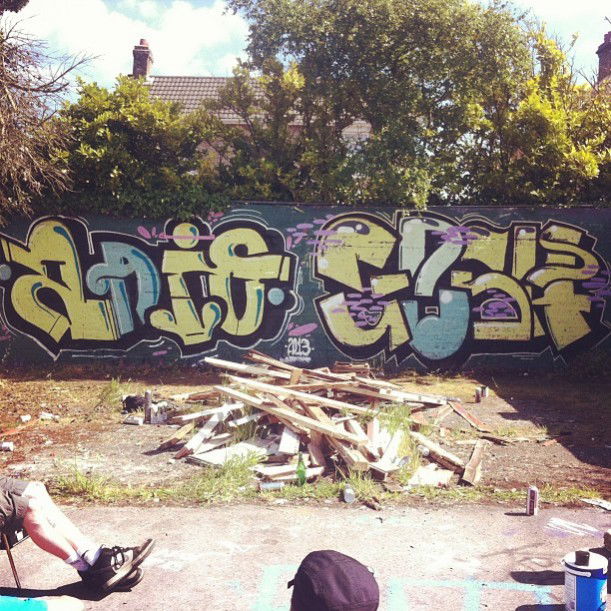 Graffiti Wall in United Kingdom - Photo by Gosh - FTB