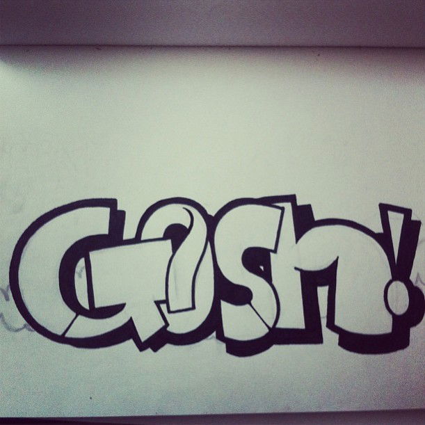 Graffiti Sketch in United Kingdom - Photo by Gosh - FTB