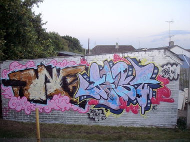 Graffiti Wall in United Kingdom - Photo by Gosh