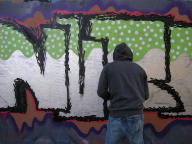 Graffiti Wall - Photo by Gosh - FTB