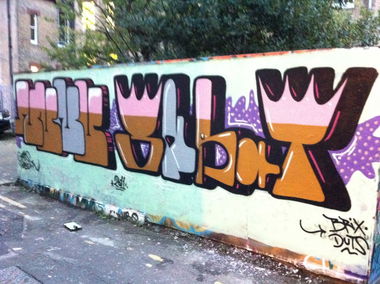 Graffiti Wall in Bournemouth - Photo by Gosh