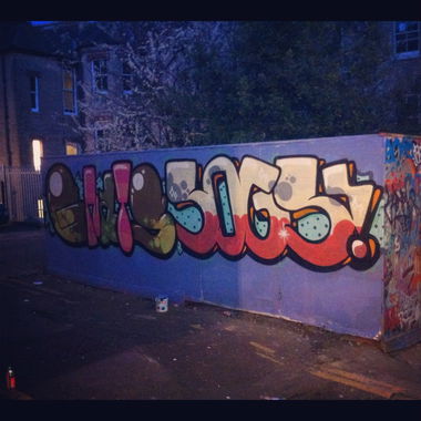 Graffiti Wall - Photo by Gosh - FTB, CB, GXR