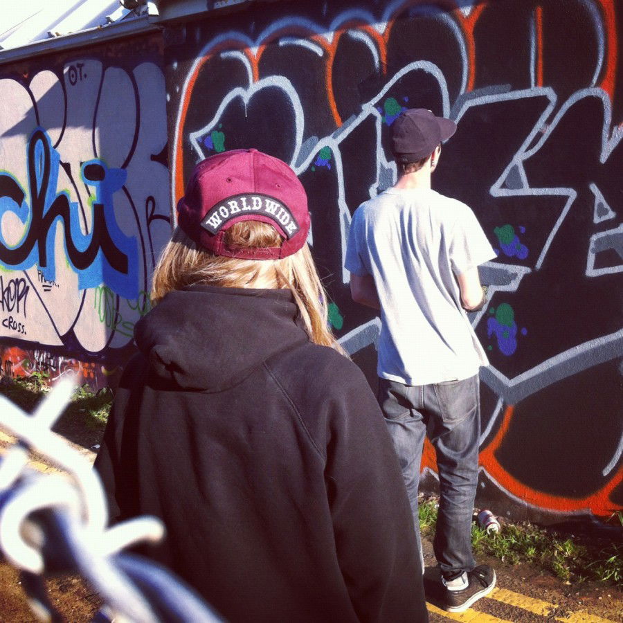 Graffiti Artwork - Photo by Gosh - Chi, JPT, Rufnek