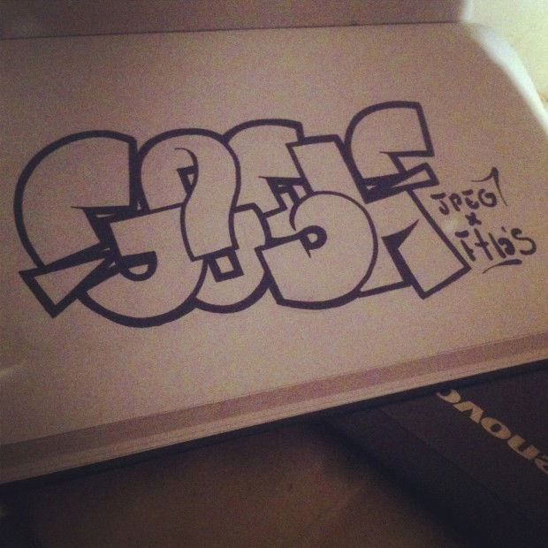 Graffiti Sketch - Photo by Gosh