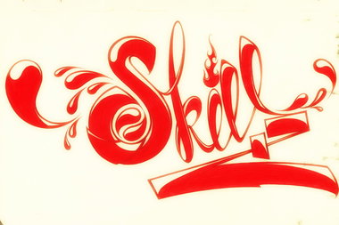 Graffiti Sketch - Photo by GraY - calligraffiti, calligraphy, gray (2013)