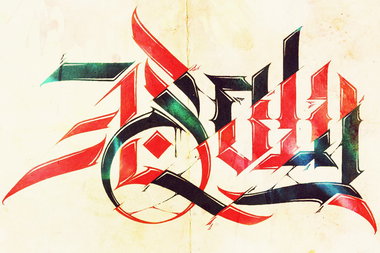 Graffiti Sketch - Photo by GraY - calligraffiti, calligraphy, gray (2014)