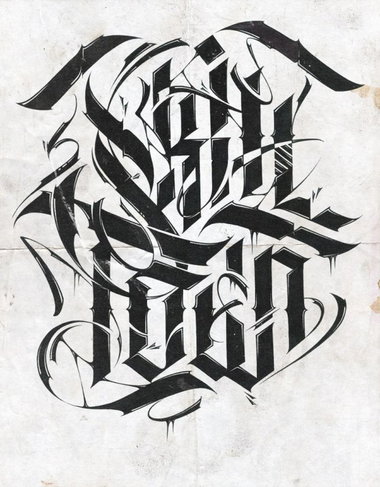 Graffiti Sketch - Photo by GraY - gray_phix, gray, calligraffiti (2014)