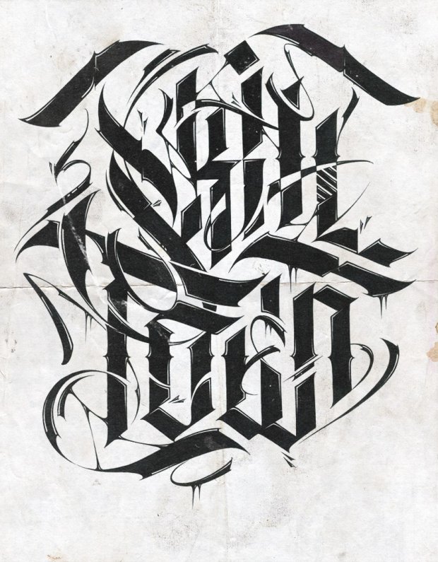 Graffiti Sketch - Photo by GraY - gray_phix, gray, calligraffiti (2014)