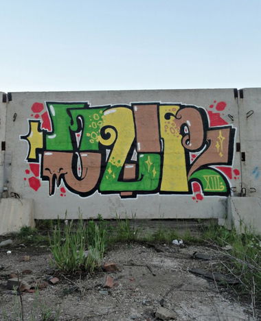 Graffiti Wall in Russia - Photo by Graf (2013)