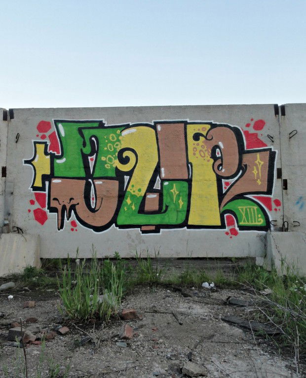 Graffiti Wall in Russia - Photo by Graf (2013)