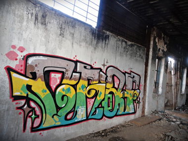 Graffiti Wall in Russia - Photo by Graf - Our (2013)