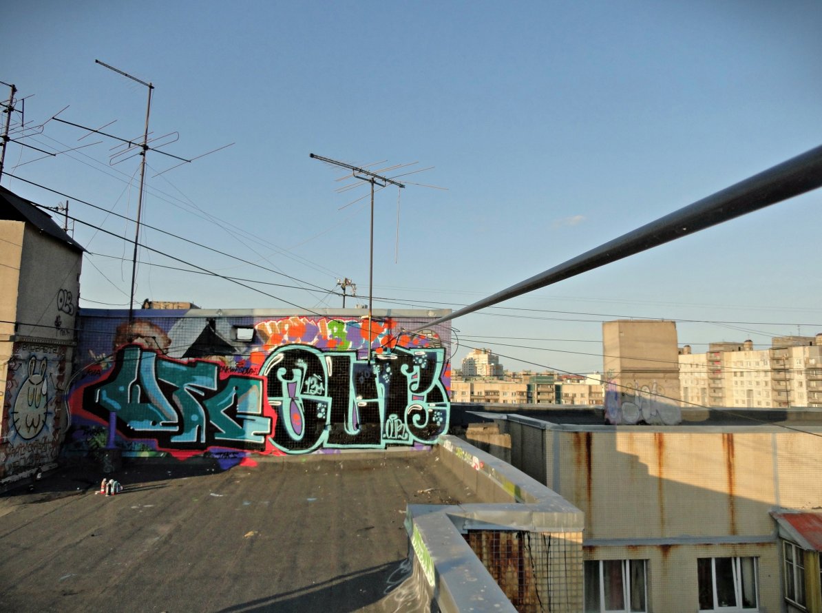Graffiti Bombing - Photo by Graf - Wfg-Our-Dnk (2013)