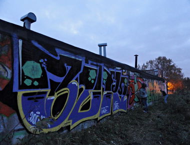 Graffiti Wall - Photo by Graf - Our (2013)