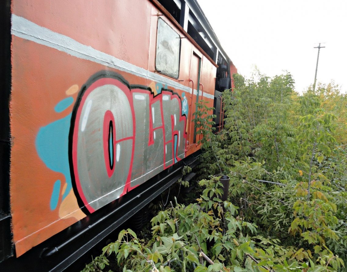 Graffiti Train - Photo by Graf - Our (2012)