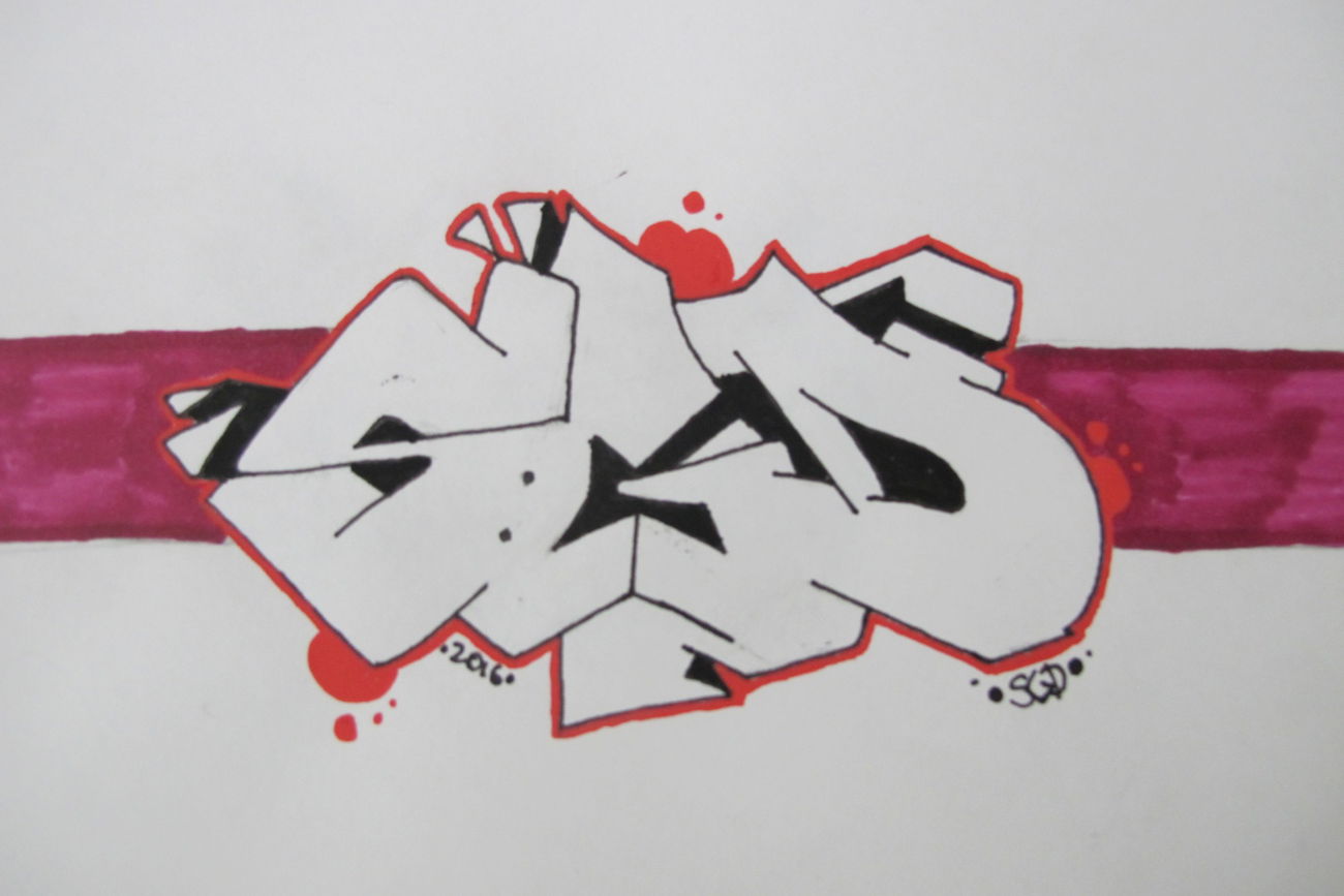 Graffiti Wall - Photo by GraffDraw13 - SGD (2016)