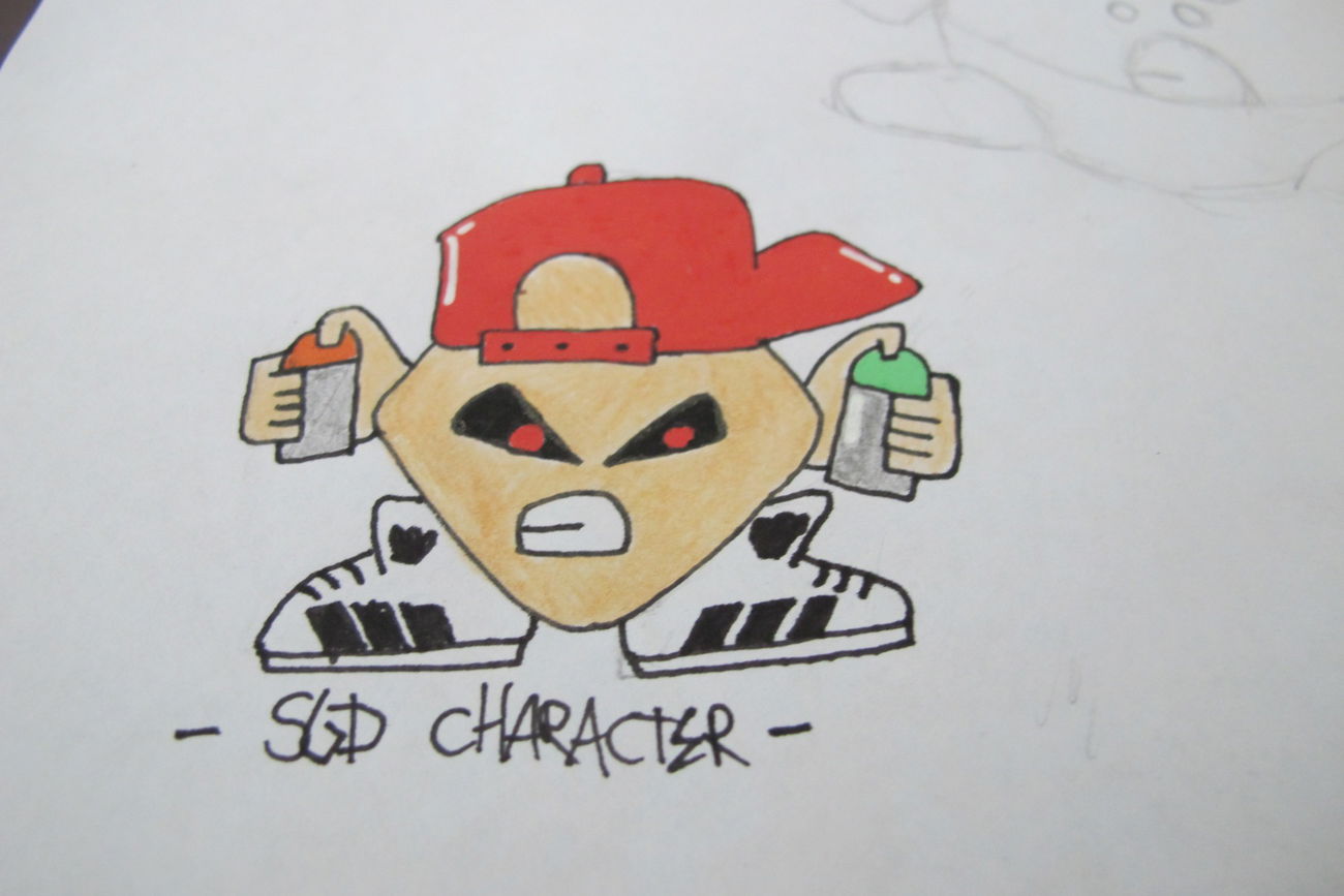 Graffiti Wall - Photo by GraffDraw13 - character (2016)