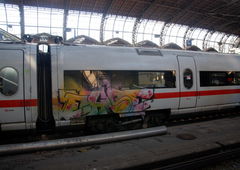 Graffiti Train in Hamburg - Photo by GraffFreak (2013)