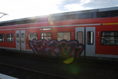 Graffiti Train - Photo by GraffFreak