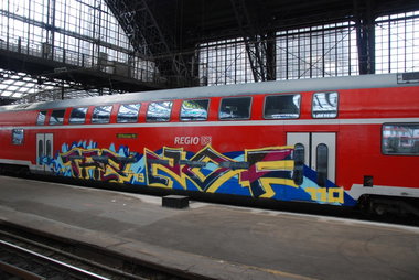 Graffiti Train - Photo by GraffFreak (2013)