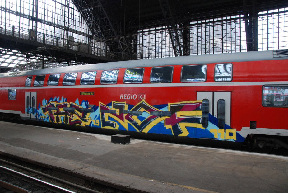 Graffiti Train - Photo by GraffFreak (2013)