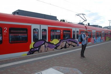 Graffiti Train - Photo by GraffFreak (2013)