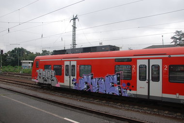Graffiti Train - Photo by GraffFreak (2013)