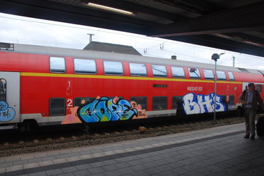 Graffiti Train - Photo by GraffFreak (2013)