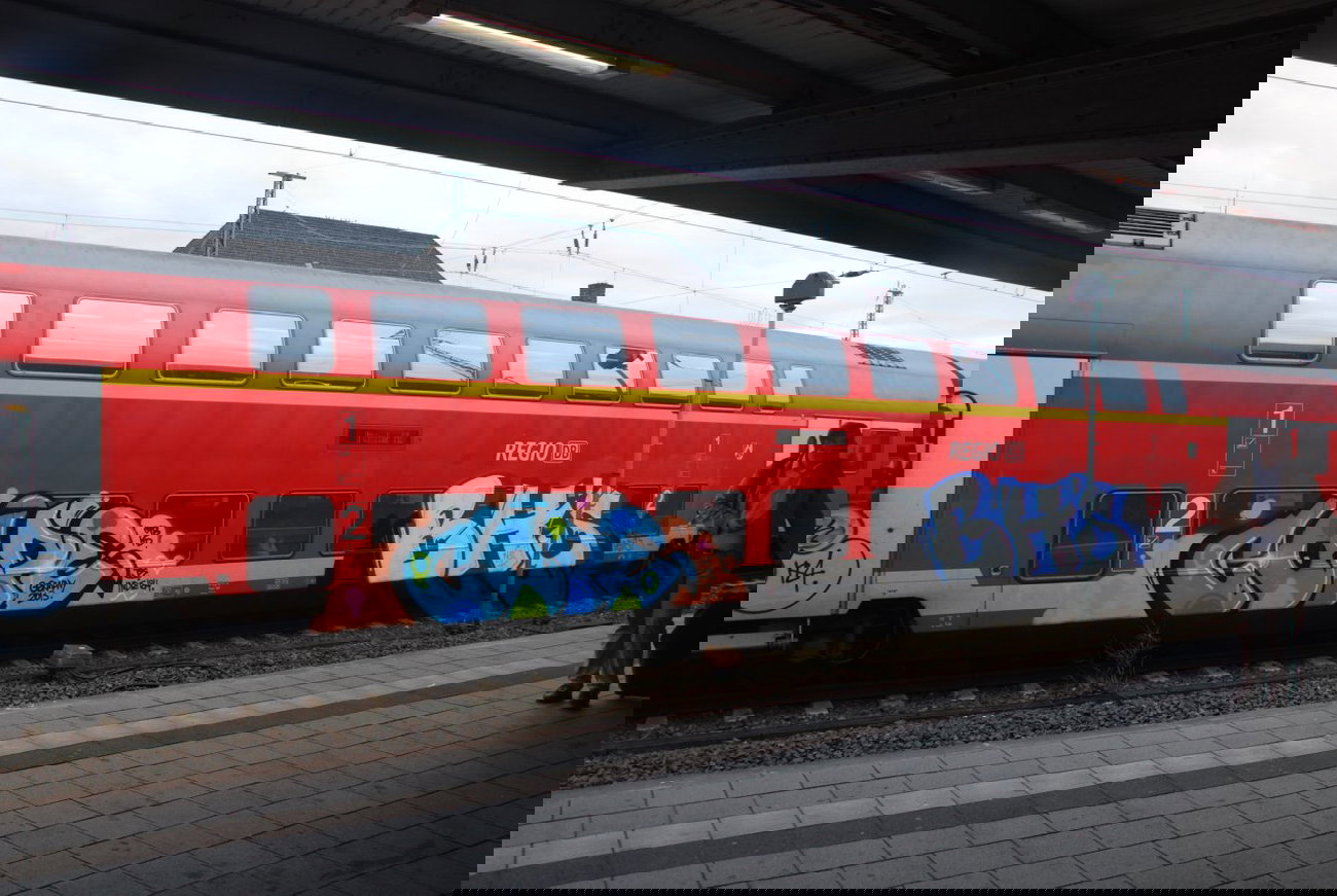 Graffiti Train - Photo by GraffFreak (2013)