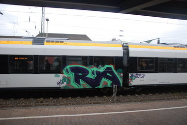 Graffiti Train - Photo by GraffFreak